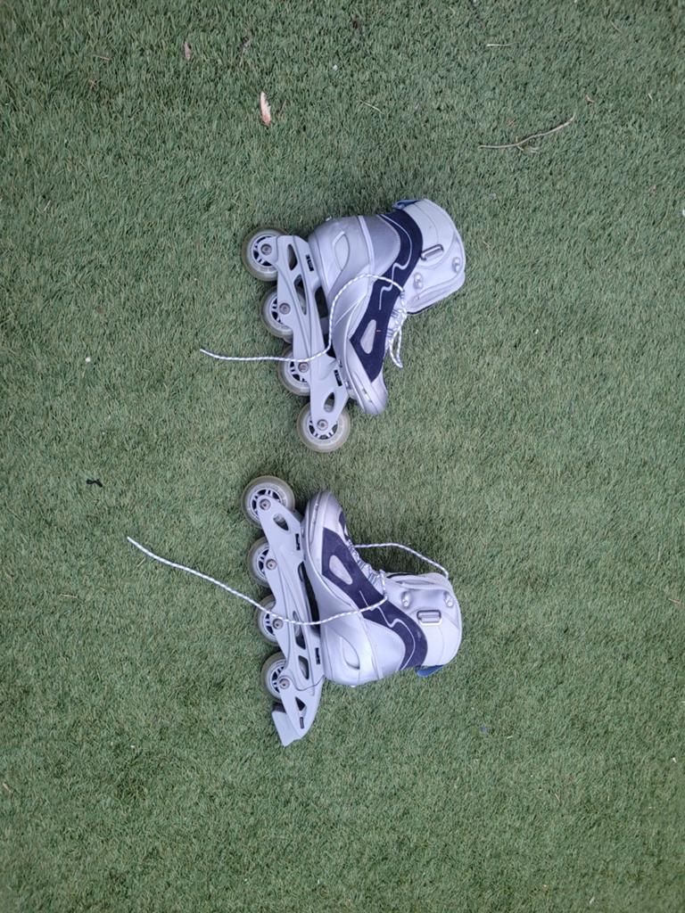 Skeelers/ rolschaatsen, Ophalen