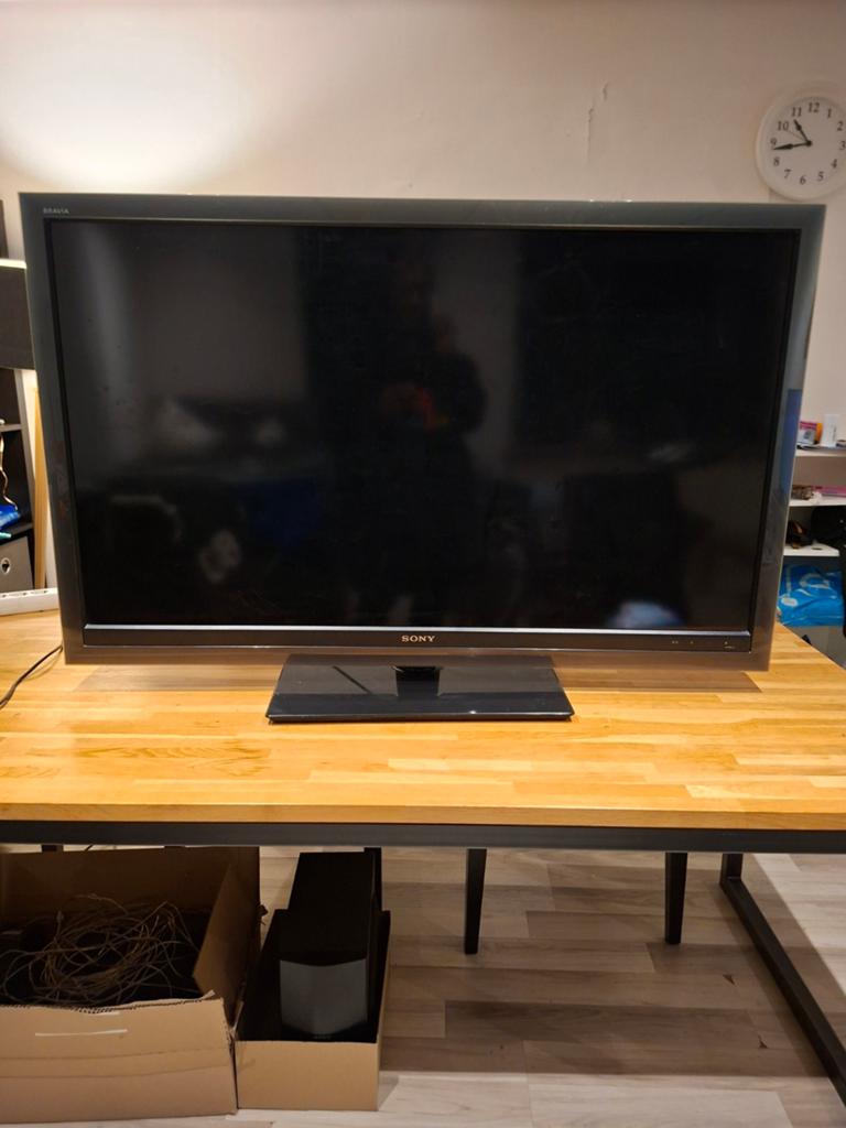Sony Bravia KDL-52Z5500 LCD TV - Full HD, Gebruikt, LCD, Ophalen of Verzenden, 100 Hz