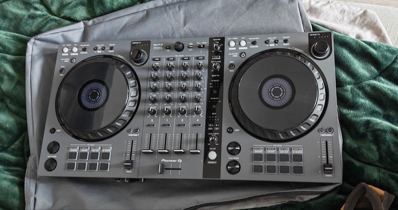 Pioneer DJ DDJ-FLX6-GT 4-kanaals DJ-controller Zwart, Ophalen, Nieuw, Draaitafel, Pioneer