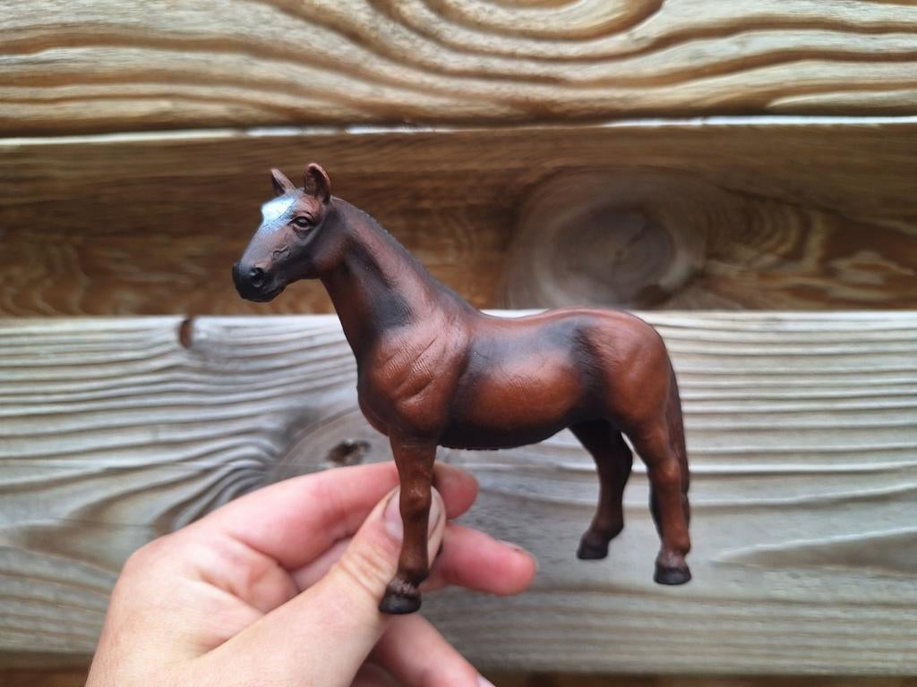 Schleich hannoveraan 1995, Ophalen of Verzenden, Zo goed als nieuw, Paard, Beeldje of Figuurtje
