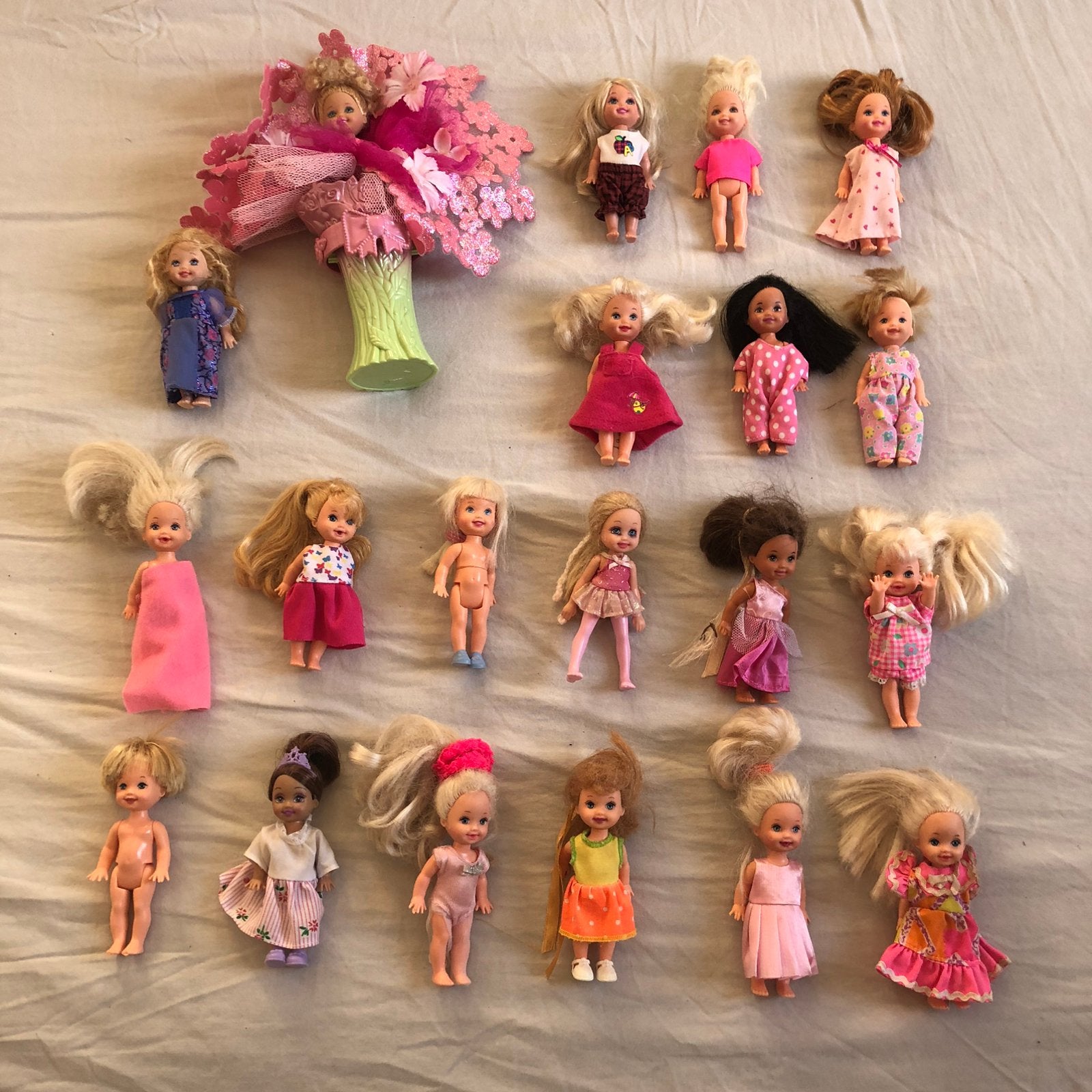 Shelly en Tommy popjes van Mattel, Ophalen of Verzenden, Gebruikt, Pop
