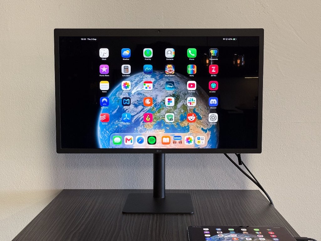 LG UltraFine 5K‑display 27" 27MD5KL | uitstekende staat, Ophalen, Thunderbolt, IPS, Ingebouwde speakers