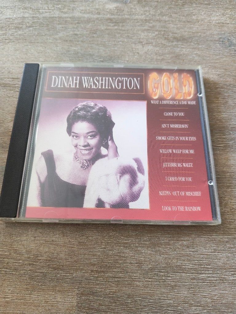 5256 dinah washington - gold, Verzenden
