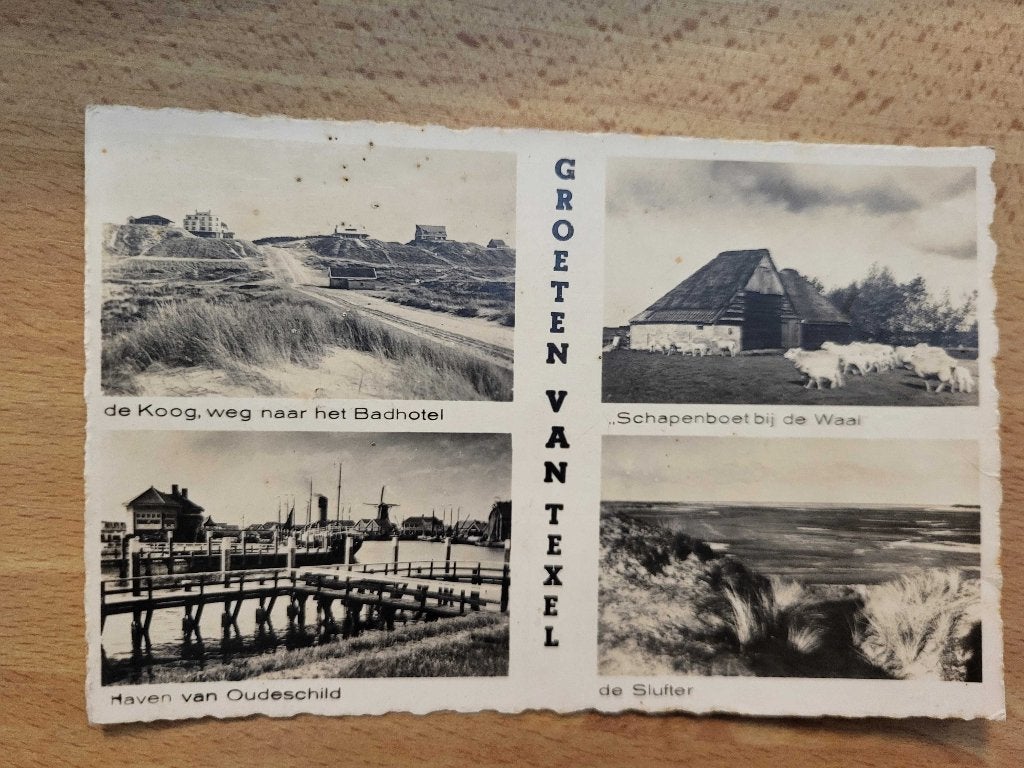 ansicht TEXEL Meerluik Groeten, Ophalen of Verzenden, Voor 1920, Noord-Holland