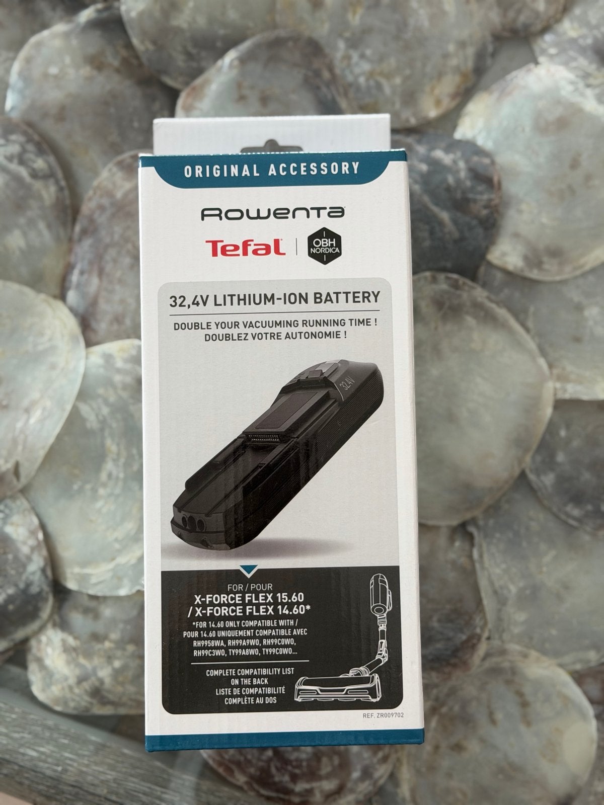 Nieuwe Rowenta/Tefal 32,4V accu ZR009702 X-Force Flex, Ophalen, Nieuw