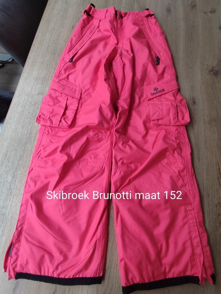 Skibroek van Brunotti maat 152, Kinderen en Baby's, Broek, Jongen of Meisje, Ophalen of Verzenden, Zo goed als nieuw