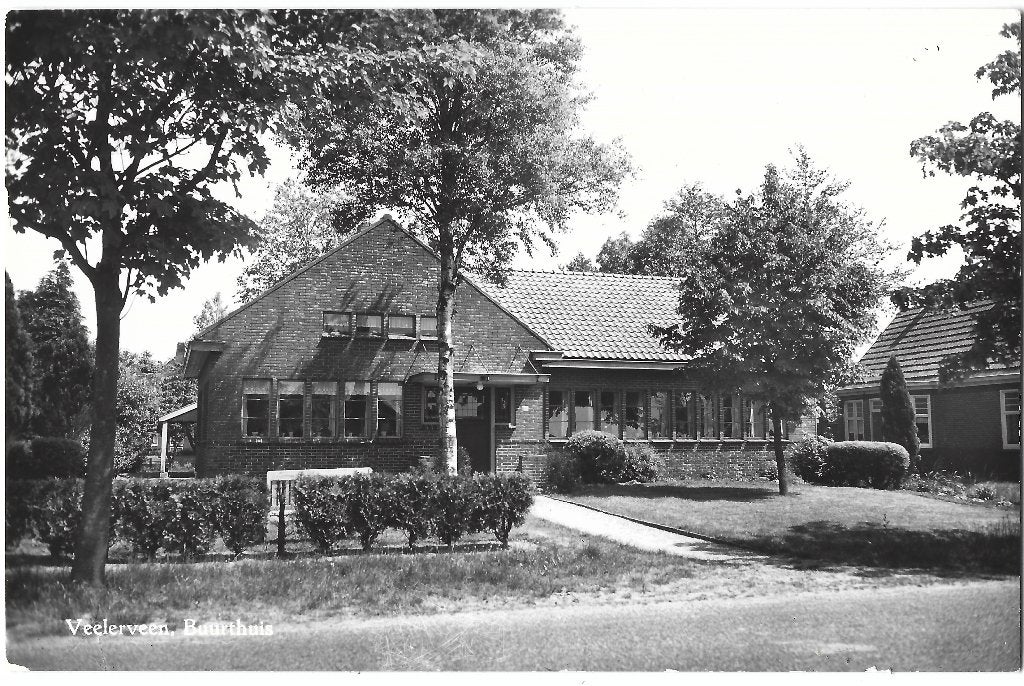 Veelerveen, Buurthuis, Verzenden, 1960 tot 1980, Ongelopen, Groningen