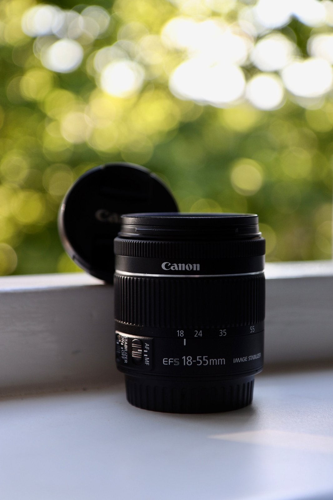 Canon 18-55mm EFS/EF Image stabelizer zoomlens, Audio, Tv en Foto, Fotografie | Lenzen en Objectieven, Canon, Handmatige focus