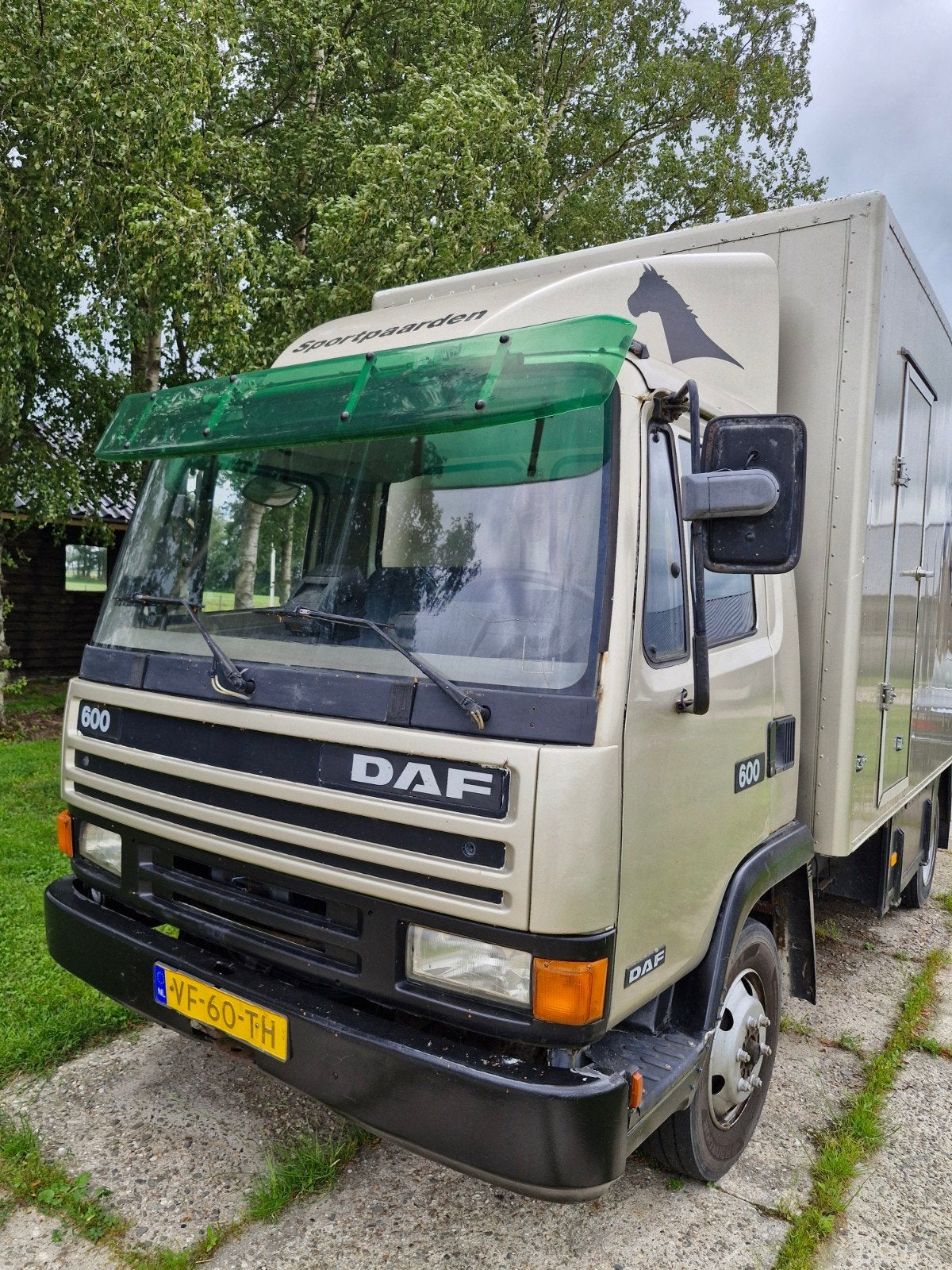 Daf 600 paarden vervoer., Particulier, Te koop