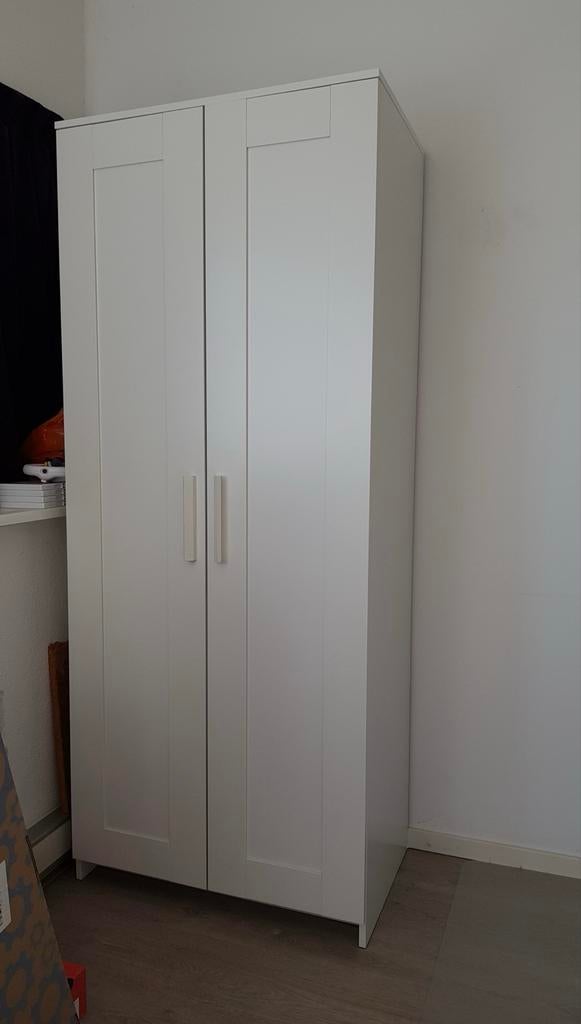 IKEA BRIMNES kledingkast wit, Huis en Inrichting, Kasten | Kledingkasten, Ophalen, 50 tot 100 cm, Zo goed als nieuw, 150 tot 200 cm