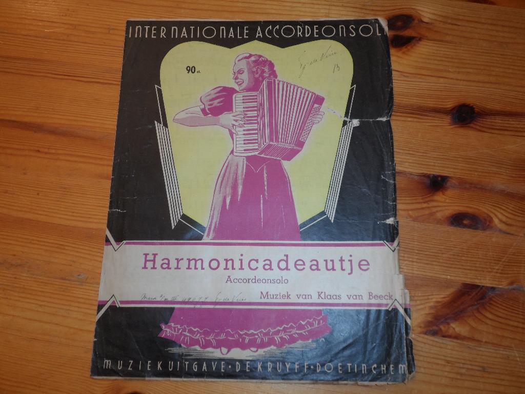 Klaas van beeck - harmonicadeautje, Gebruikt, Ophalen of Verzenden, Artiest of Componist, Populair