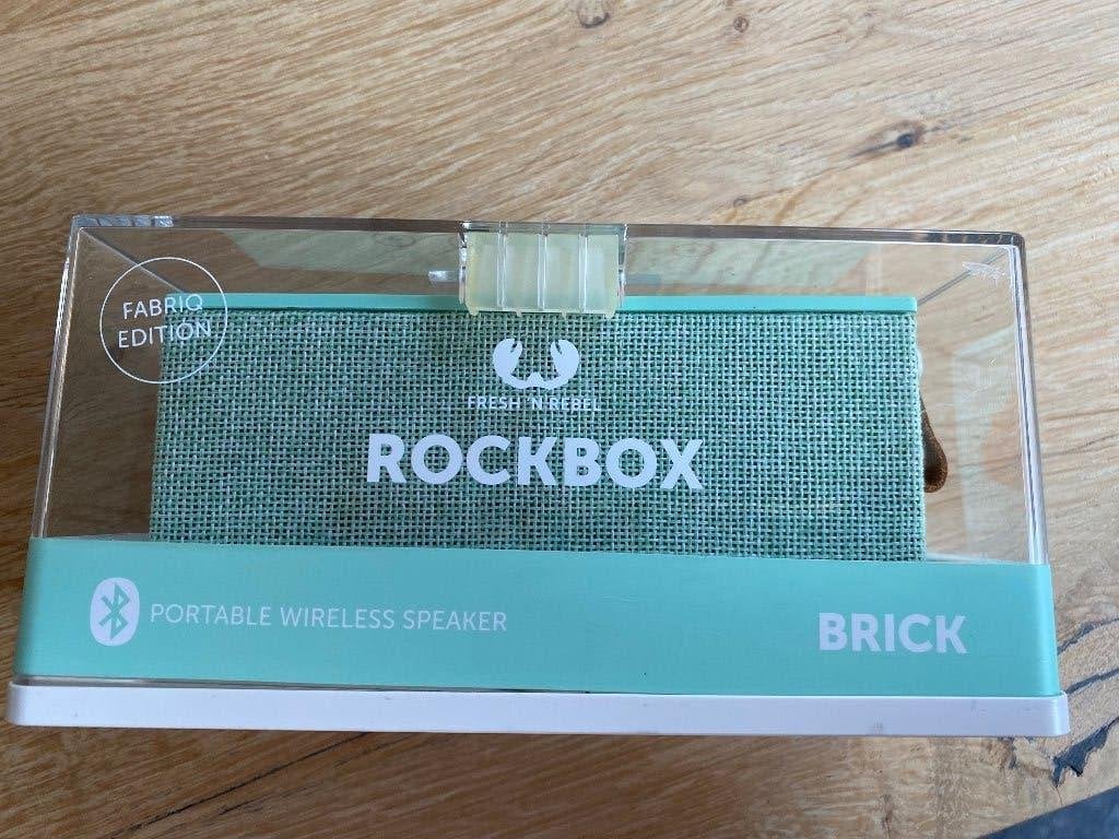 Fresh 'n Rebel Rockbox Brick Fabriq Edition Speaker, Overige merken, Nieuw, Ophalen of Verzenden, Draagbare speaker
