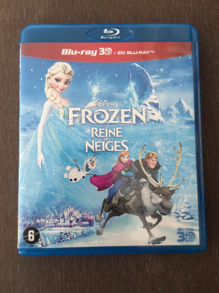 Disney Frozen La Reine des Neiges 3D Blu-ray, Film, Nederlands, Ophalen of Verzenden, Nederlands