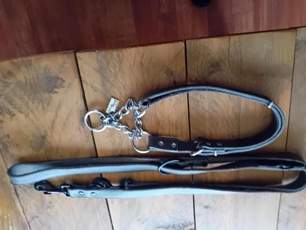 Mooie lederset lijn en half slipband van Jack&Vanille zgan, Ophalen, Nieuw