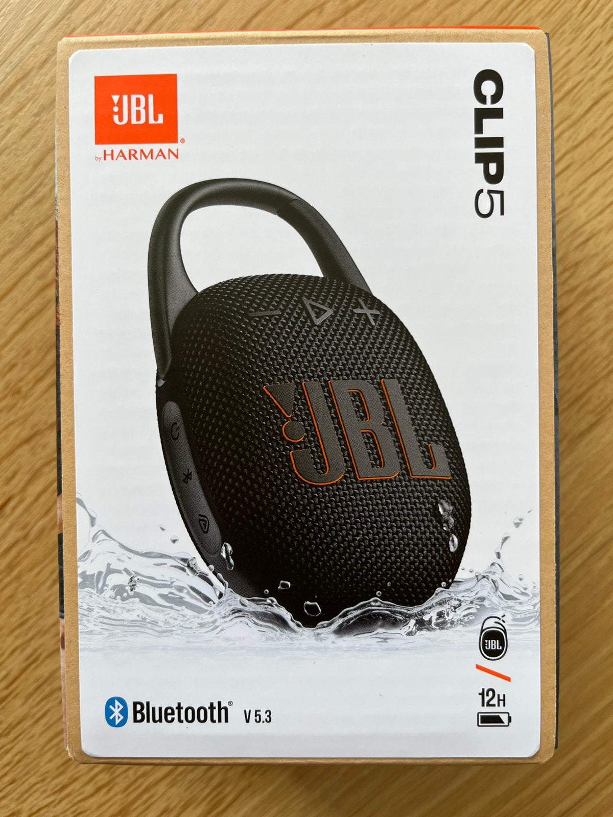 JBL Clip 5 draagbare Bluetooth speaker, nieuw!, Audio, Tv en Foto, Luidsprekers, JBL, Overige typen, Nieuw, Ophalen of Verzenden