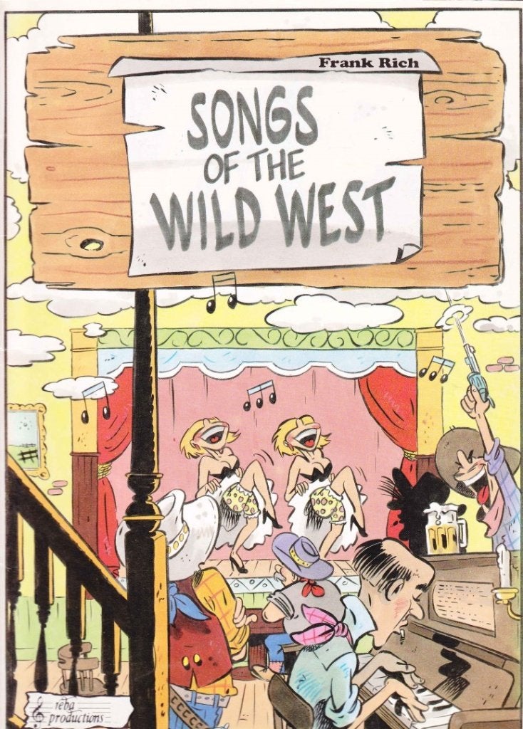 Songs of the Wild West Frank Rich, Verzenden, Gebruikt, Artiest of Componist, Populair