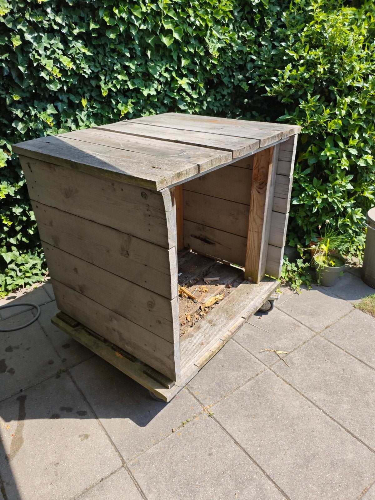 Gratis op te halen houten standaard voor pizza oven of bbq., Ophalen, Gebruikt, Hout, Overige typen