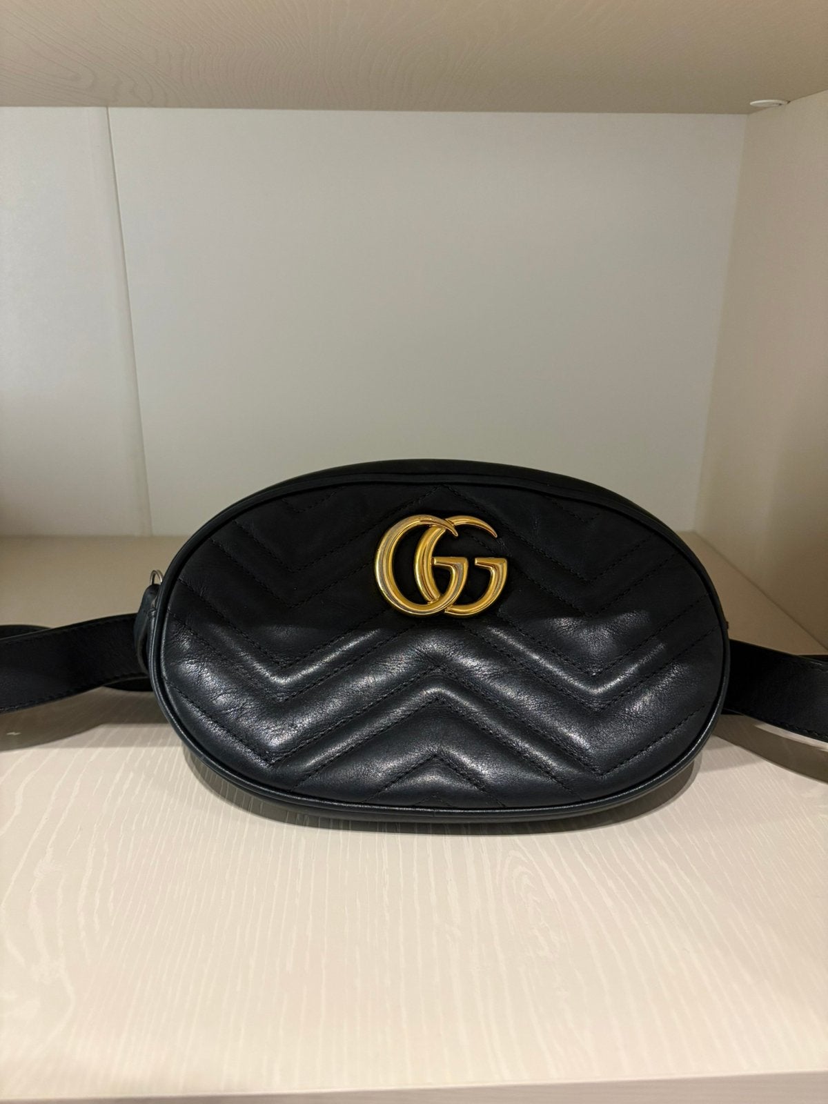 Originele GUCCI heuptas, Ophalen, Zo goed als nieuw, Zwart, Overige merken