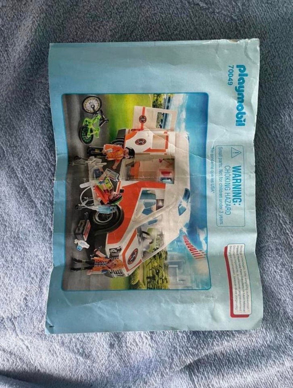 Playmobil ambulance met poppetjes, Ophalen, Zo goed als nieuw, Complete set