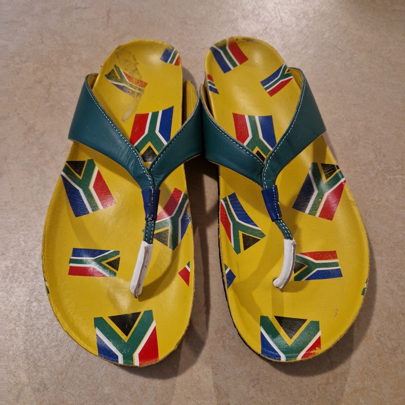 Plakkies World Cup Edition Slippers Maat 43, Kleding | Dames, Slippers, Ophalen of Verzenden, Zo goed als nieuw, Plakkies