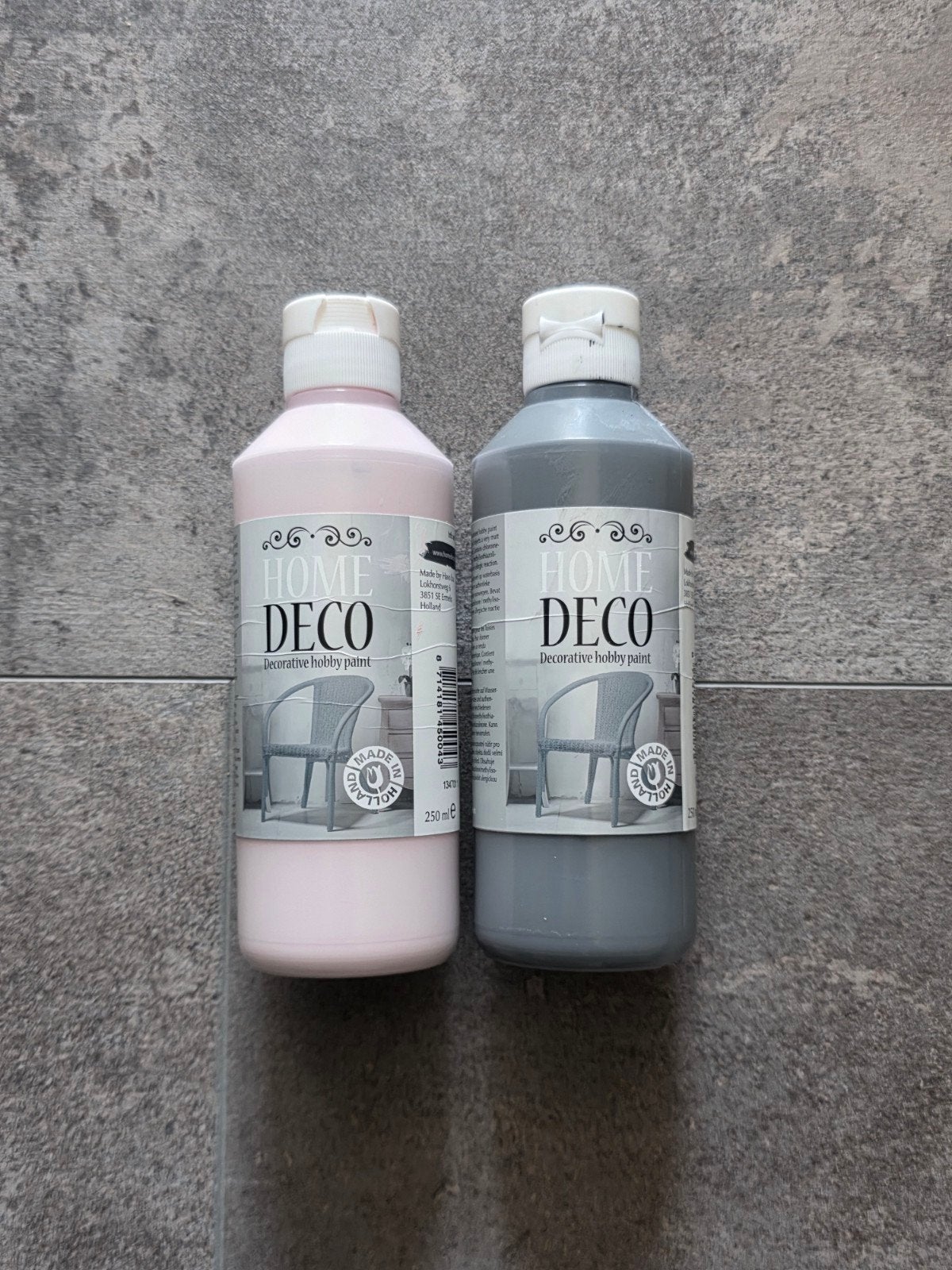 Home Deco hobby verf mat roze en grijs, Ophalen of Verzenden, Zo goed als nieuw