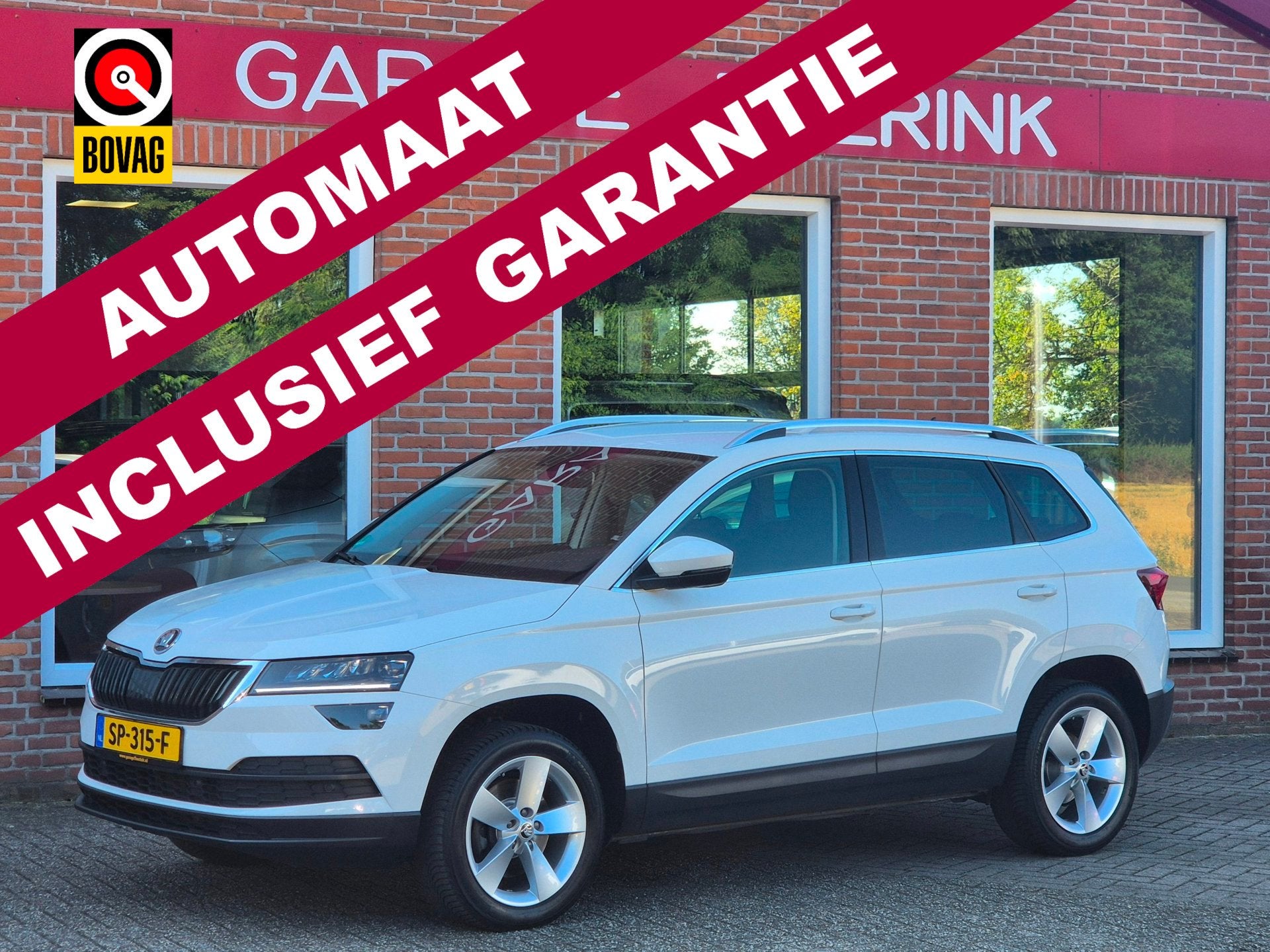 Skoda Karoq 1.5 TSI ACT Style 150PK 5drs AUTOMAAT clima, ada, Auto's, Stof, Gebruikt, Euro 6, 4 cilinders