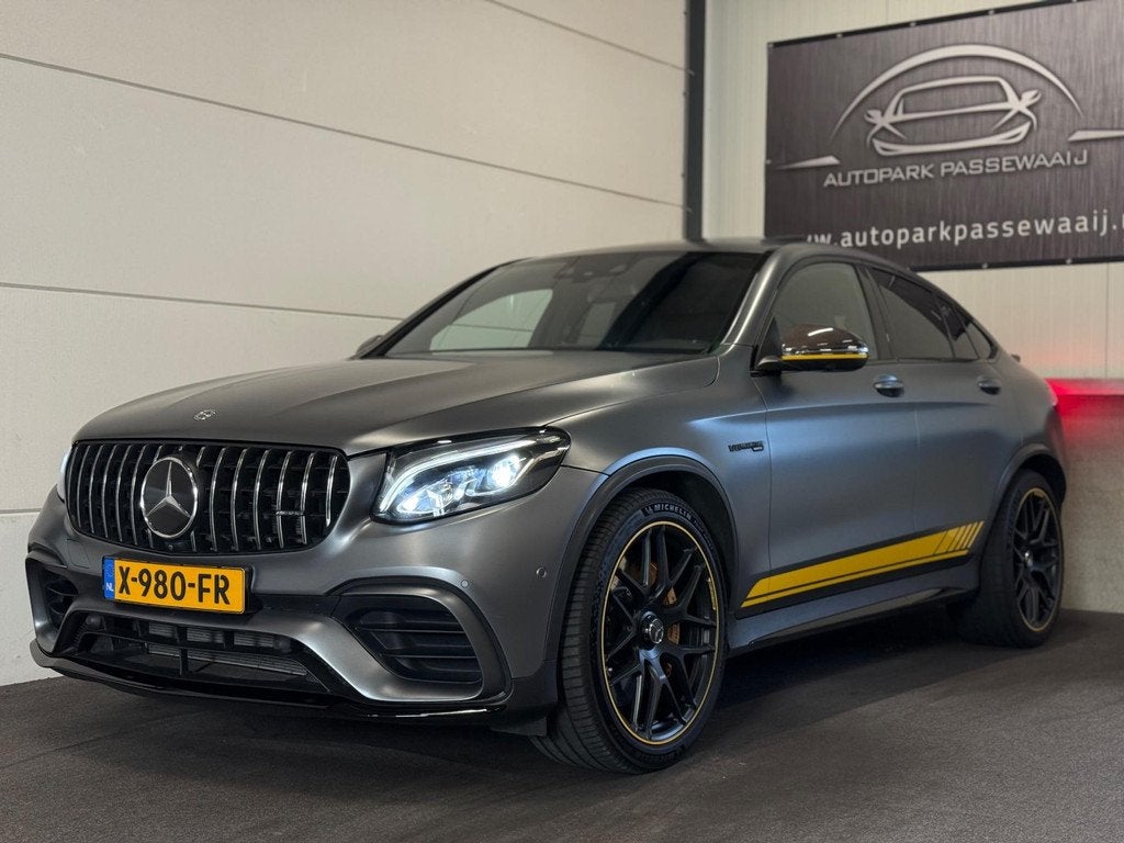 Mercedes-Benz GLC-klasse Coupé AMG 63 S Edition 1 4MATIC+ P, Auto's, Mercedes-Benz, Automaat, Gebruikt, 510 pk, Leder