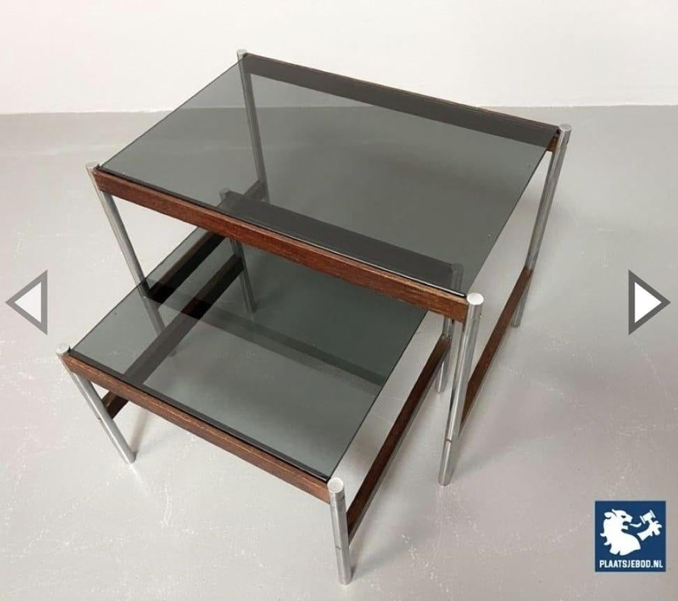 Fristho bijzettafeltjes, Huis en Inrichting, Ophalen, Rond, Minder dan 55 cm, 45 tot 60 cm