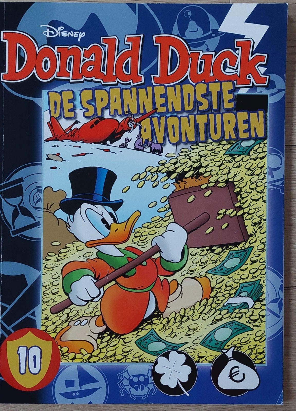 Donald Duck De spannendste avonturen deel 10stripboek  zgan., Eén stripboek, Ophalen of Verzenden, Zo goed als nieuw, Disney