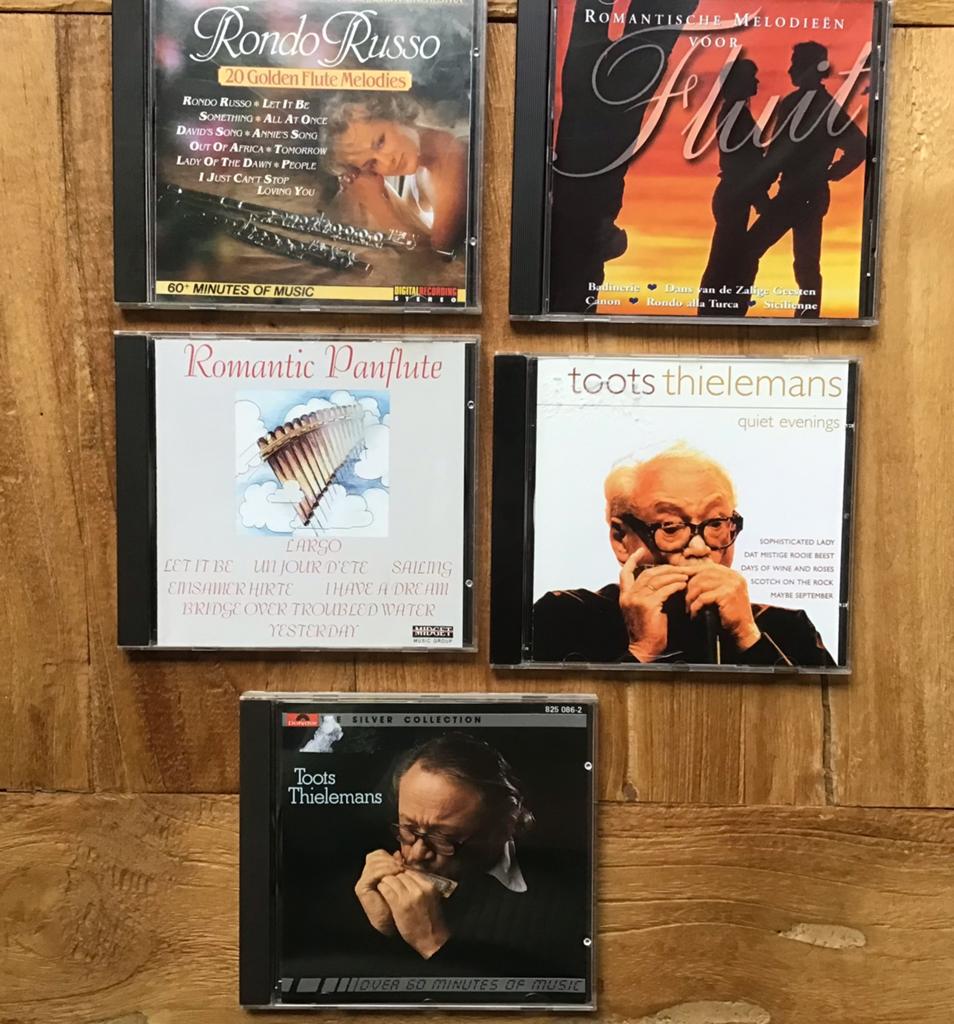 5 CD’s.Panfluit e.a., Ophalen of Verzenden, Zo goed als nieuw