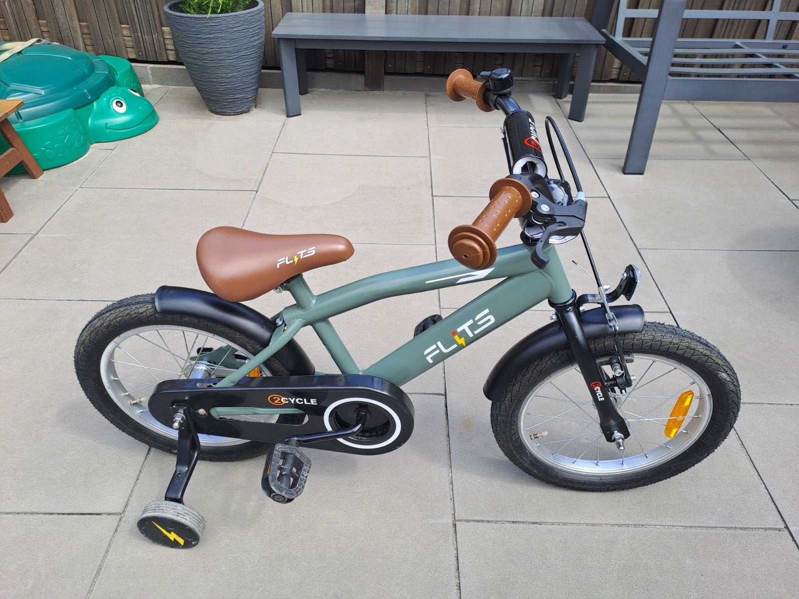 Kinderfiets 16 inch 2cycle, Fietsen en Brommers, Fietsen | Kinderfietsjes, Zijwieltjes, Ophalen, 2cycle, 16 tot 20 inch