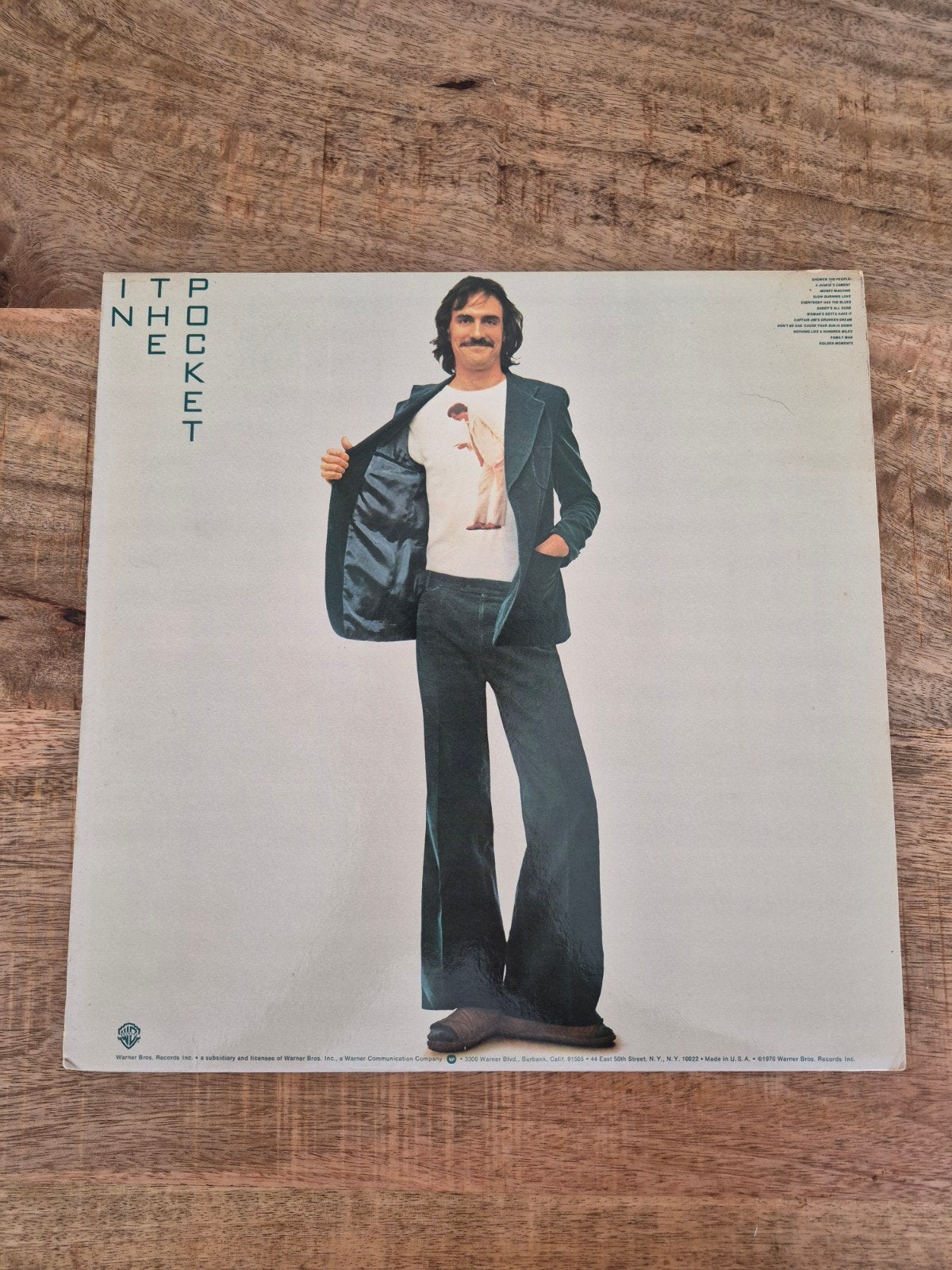 James Taylor - In The Pocket LP (1976), LP, Gebruikt, Ophalen of Verzenden, 12 inch