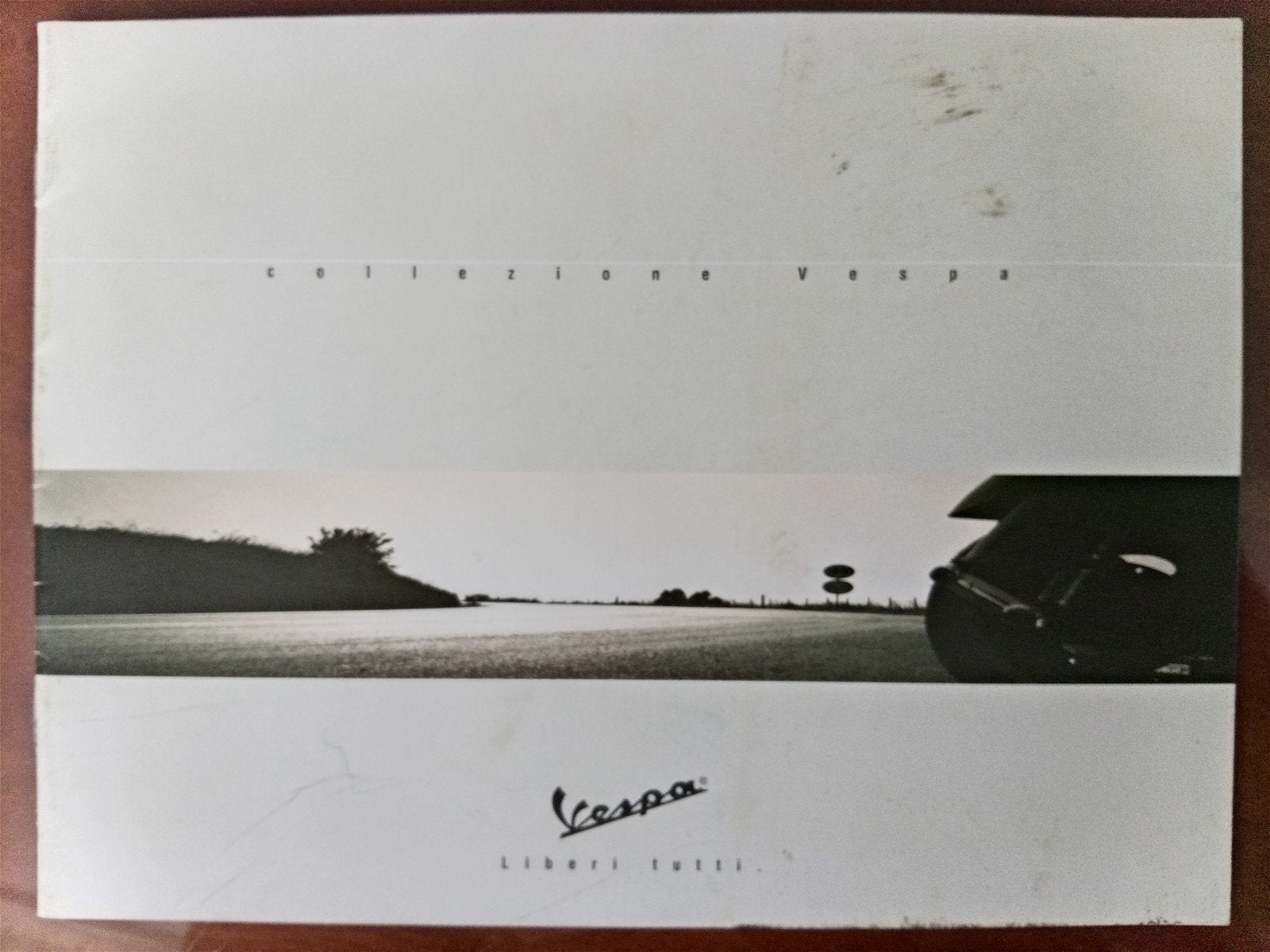 Folder Vespa ET2, ET4 en PX125 - 150 2001, Ophalen of Verzenden, Gebruikt