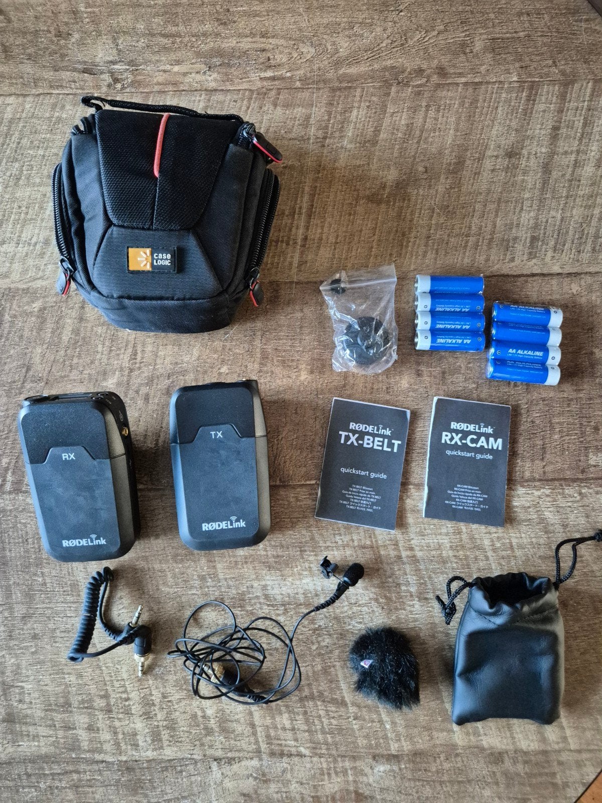 RodeLink Filmmaker Kit - Draadloos Microfoonsysteem, Ophalen of Verzenden, Zo goed als nieuw, Audio