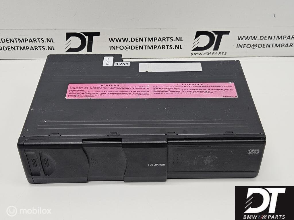 Gereviseerde CD wisselaar BMW E46 E39 65126908950, Gebruikt, Ophalen of Verzenden