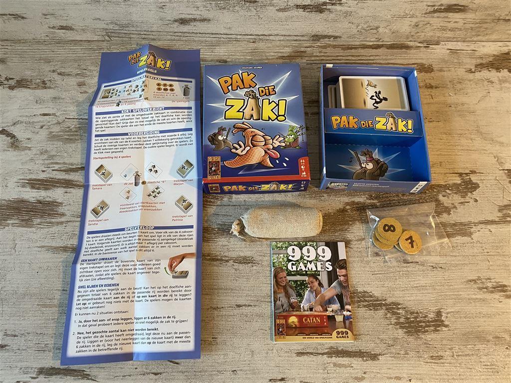 Pak die zak! 999 games [s19], Verzenden, Zo goed als nieuw