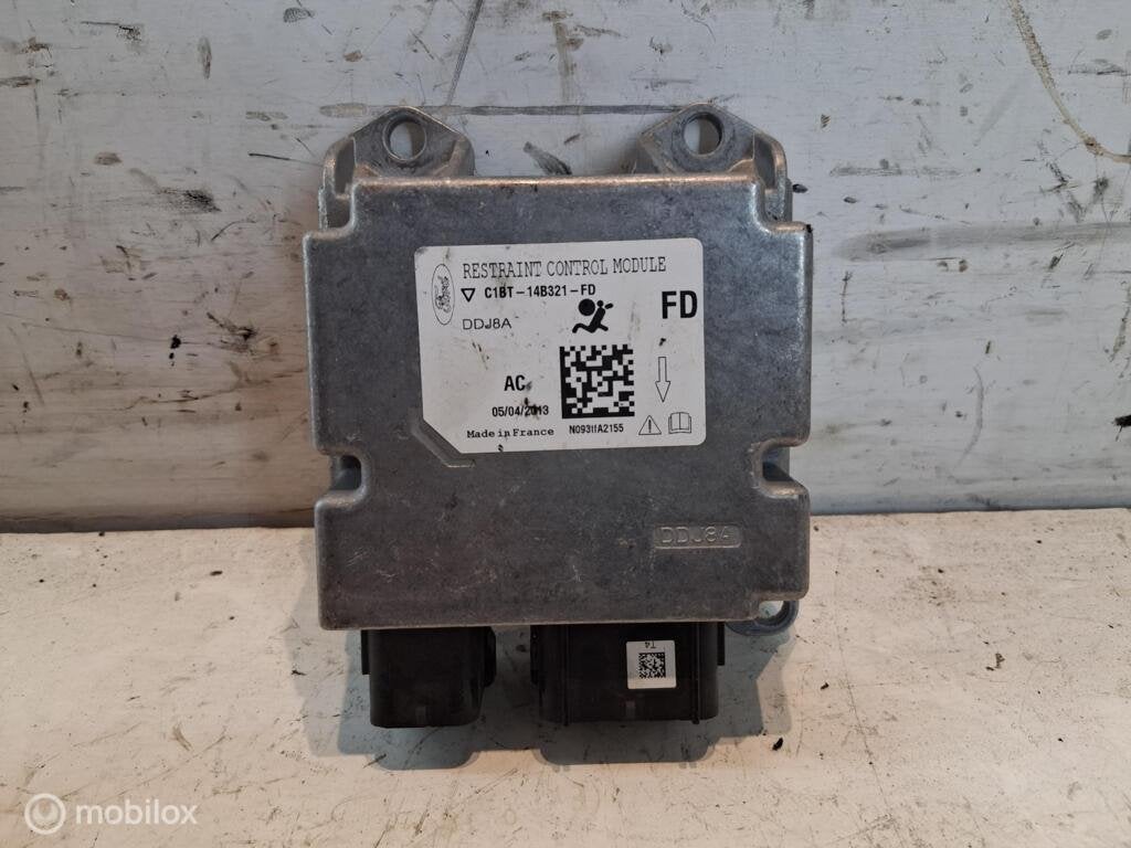 Airbag module Ford Fiesta VI ('08-'17) C1BT14B321FD, Gebruikt, Ford, Ophalen of Verzenden