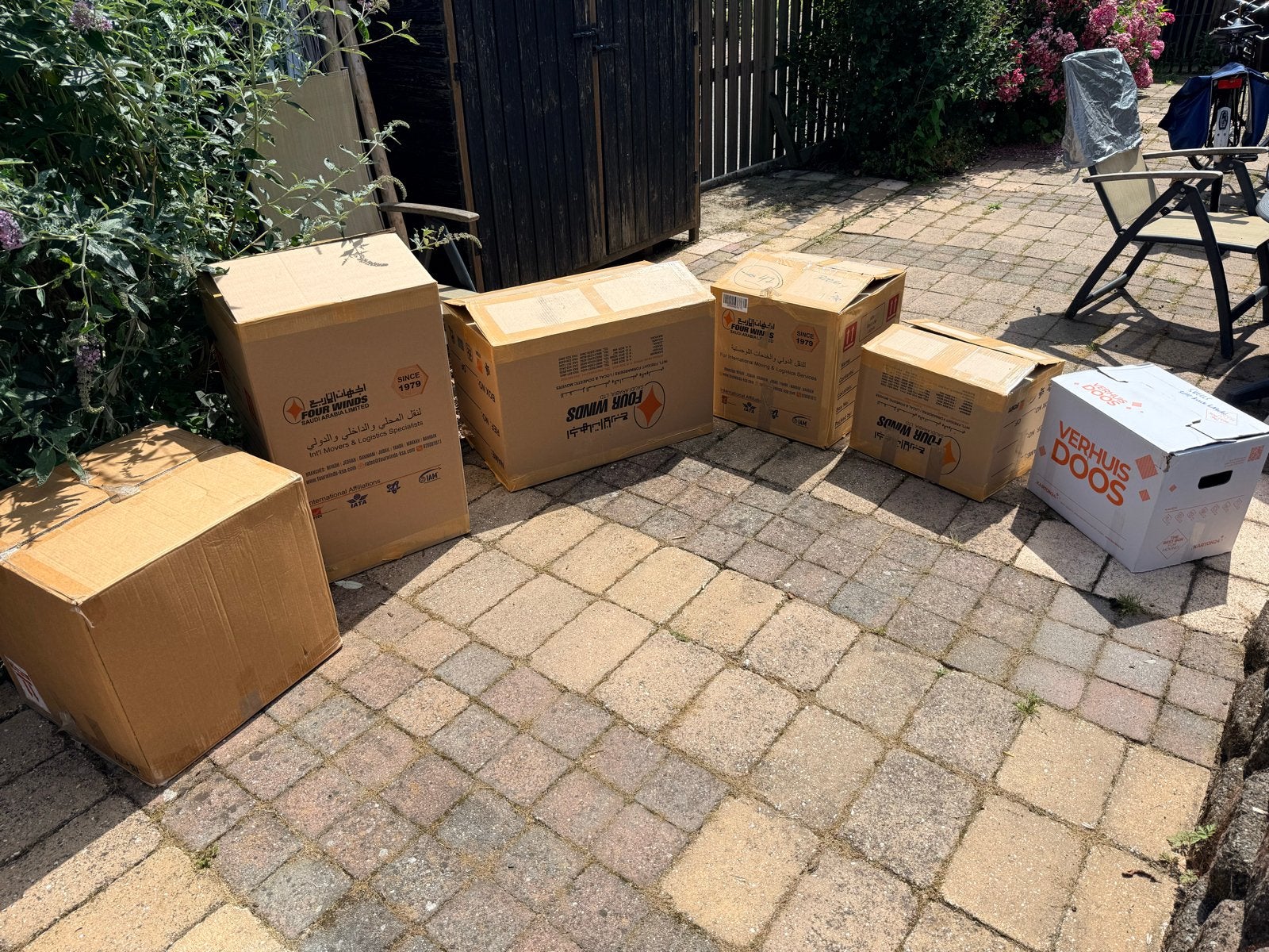 Diverse STERKE verhuisdozen en inpakmateriaal, Ophalen, 40 tot 60 cm, 75 tot 100 cm, 50 cm of meer