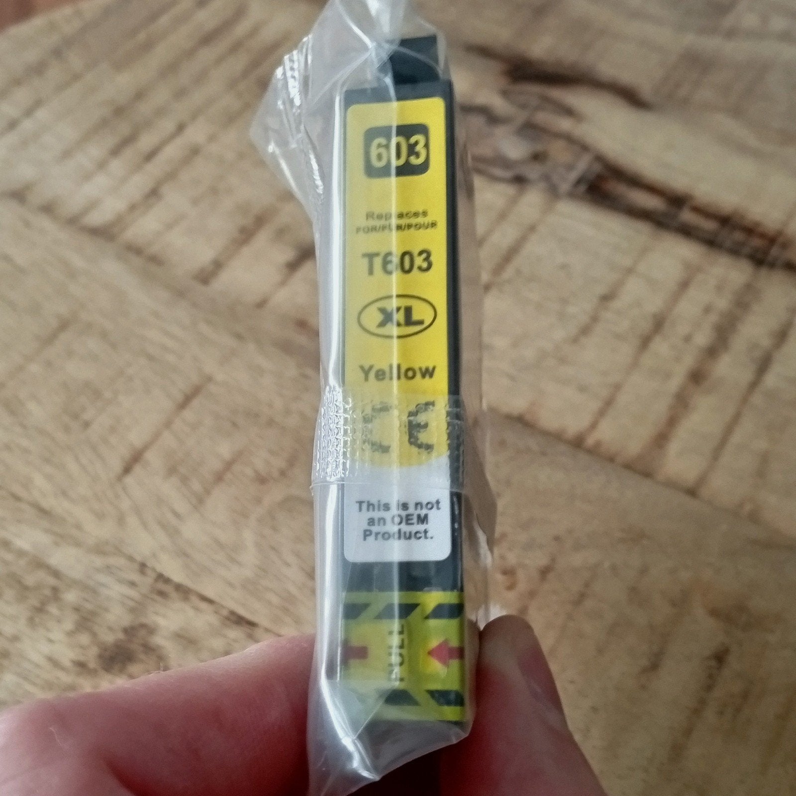 Gele inktcartridge 603XL voor Epson printers, Computers en Software, Ophalen, Nieuw, Cartridge, Huismerk