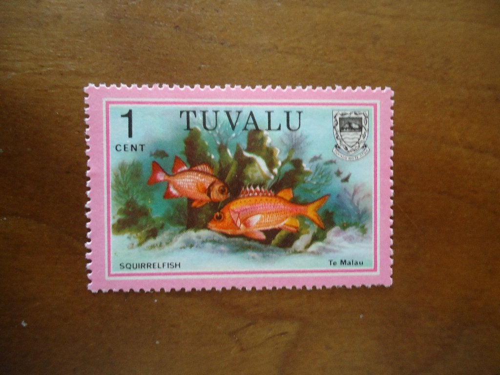 Vissen Tuvalu 1977, mi. 83 postfris, Ophalen of Verzenden, Postfris, Dier of Natuur