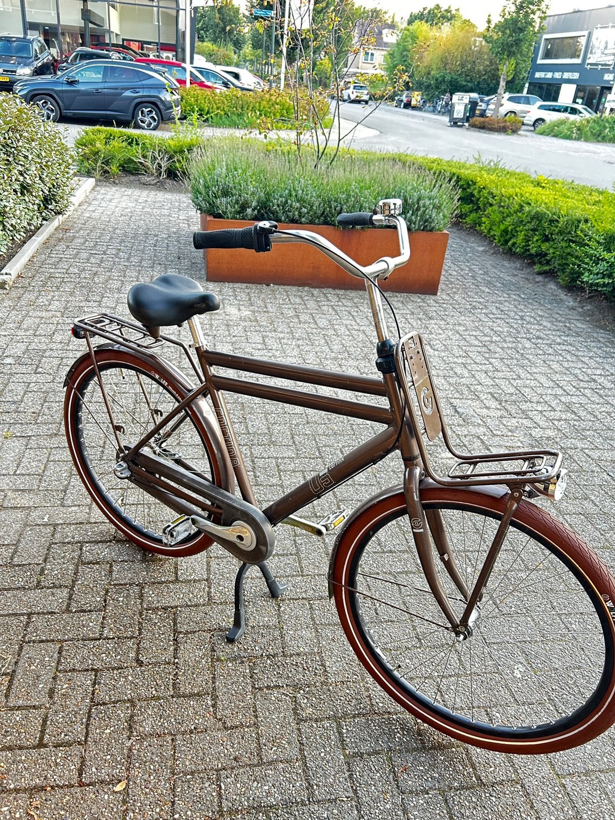 Cortina U5 herenfiets, Fietsen en Brommers, Terugtraprem, Gebruikt, Versnellingen, Ophalen