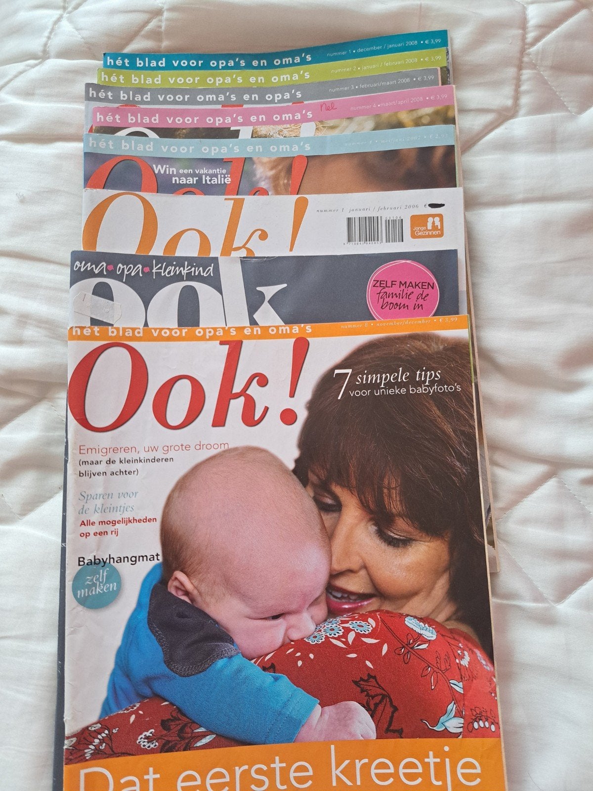 OOK: het tijdschrift voor opa's en oma's, Ophalen, Zwangerschap en Bevalling