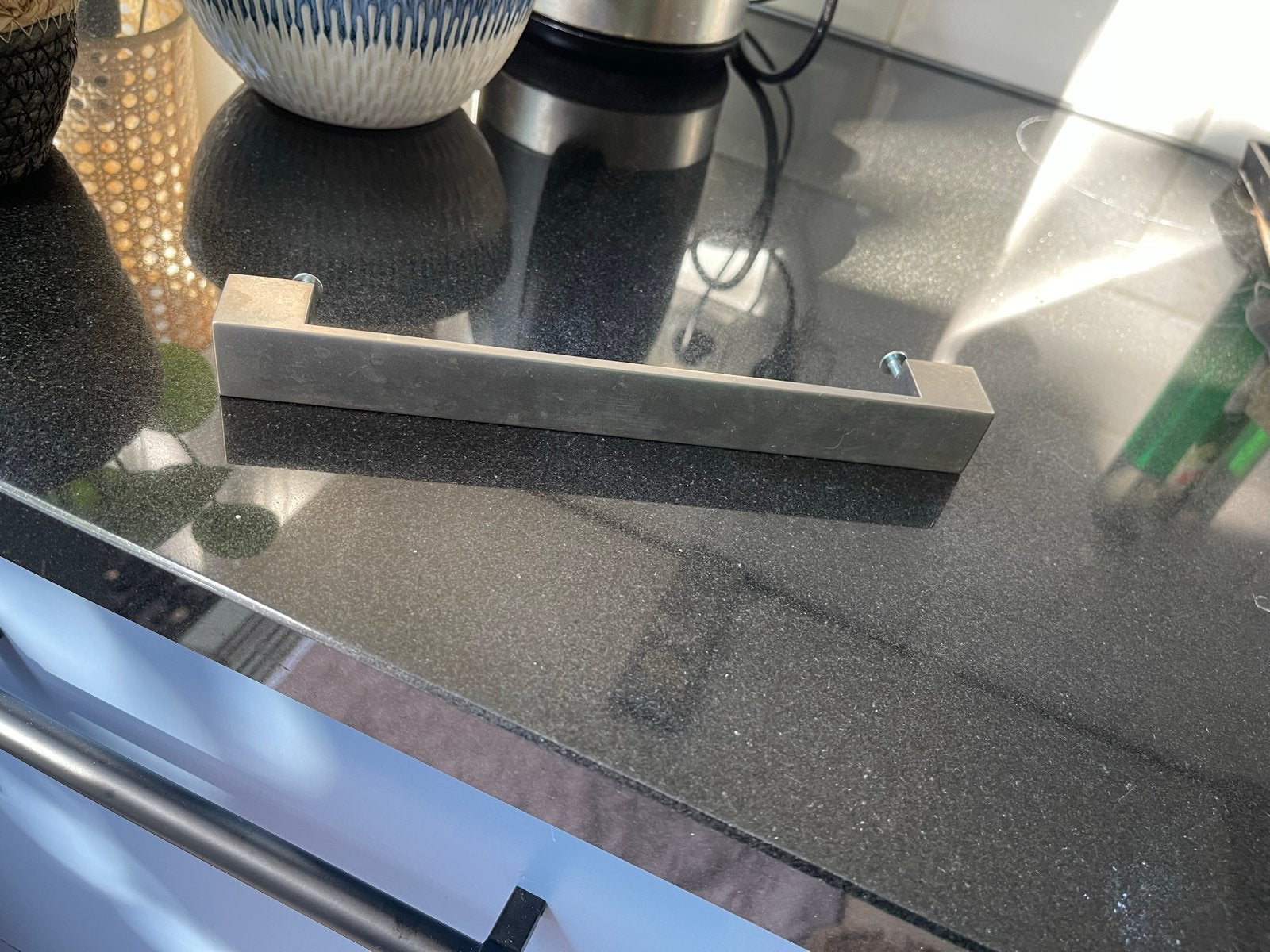 Handvatten RVS 192mm 18 stuks incl schroeven, Ophalen of Verzenden, Gebruikt