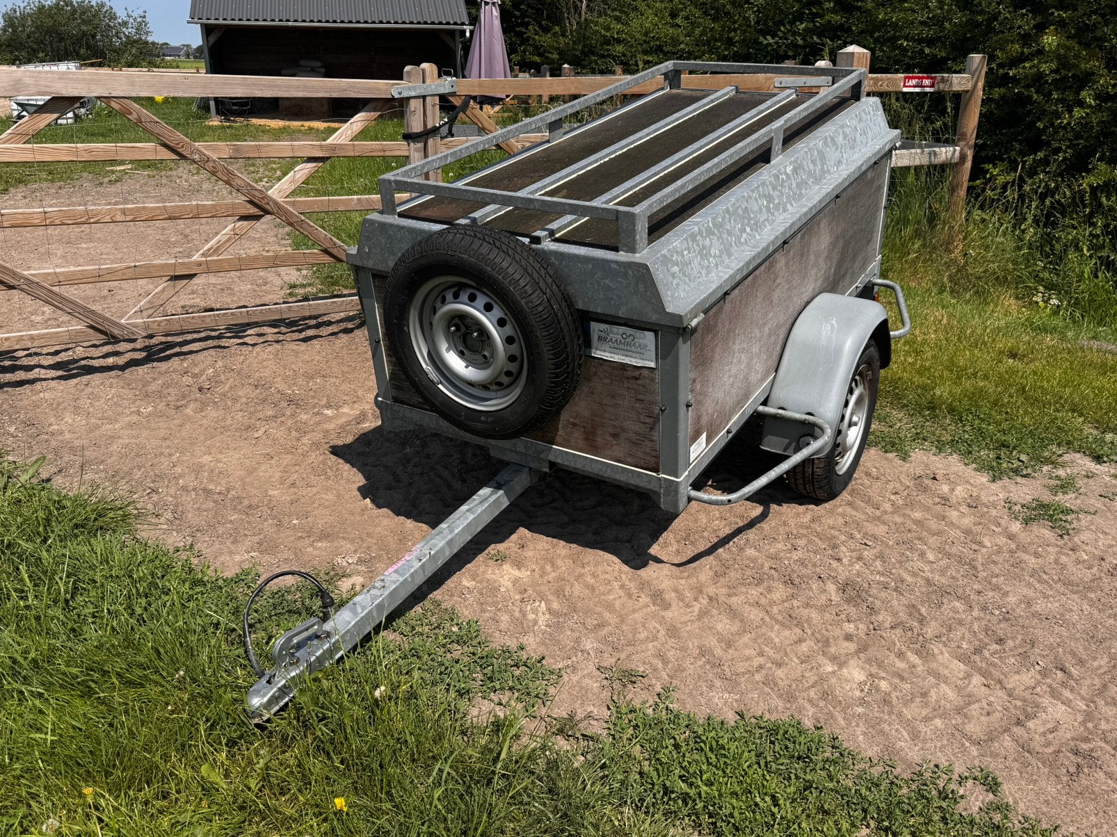 Zeer nette powertrailer bagagewagen., Auto diversen, Ophalen, Gebruikt