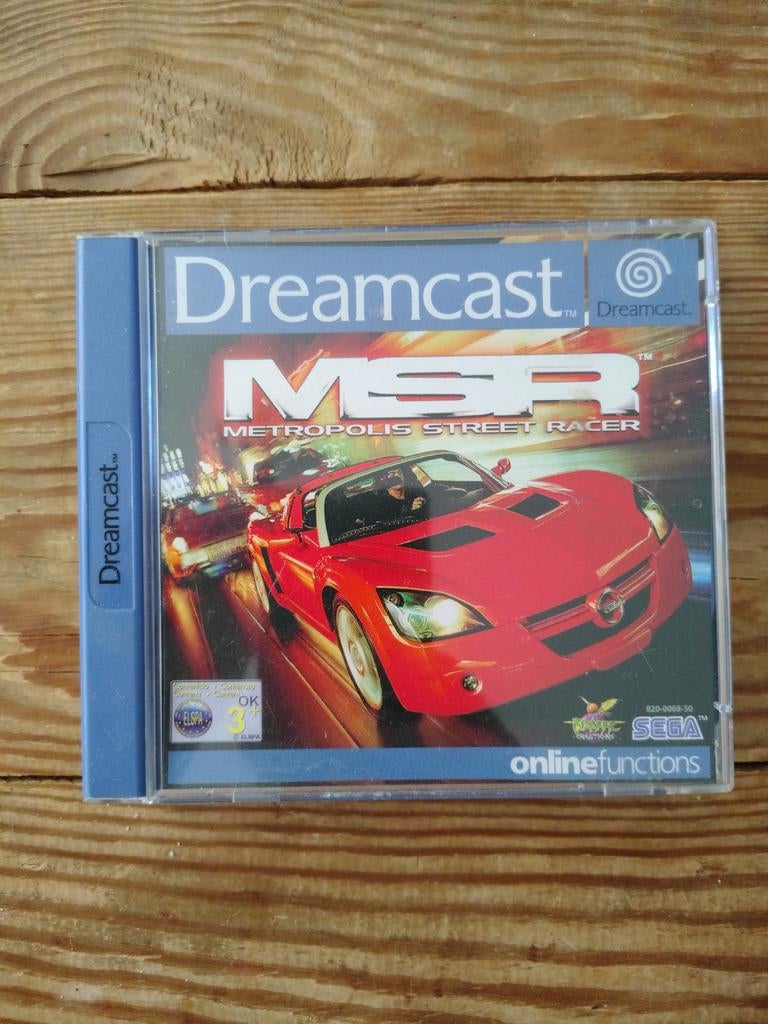 MSR Metropolis Street Racer - Sega Dreamcast, Gebruikt, 1 speler, Racen en Vliegen, Ophalen of Verzenden