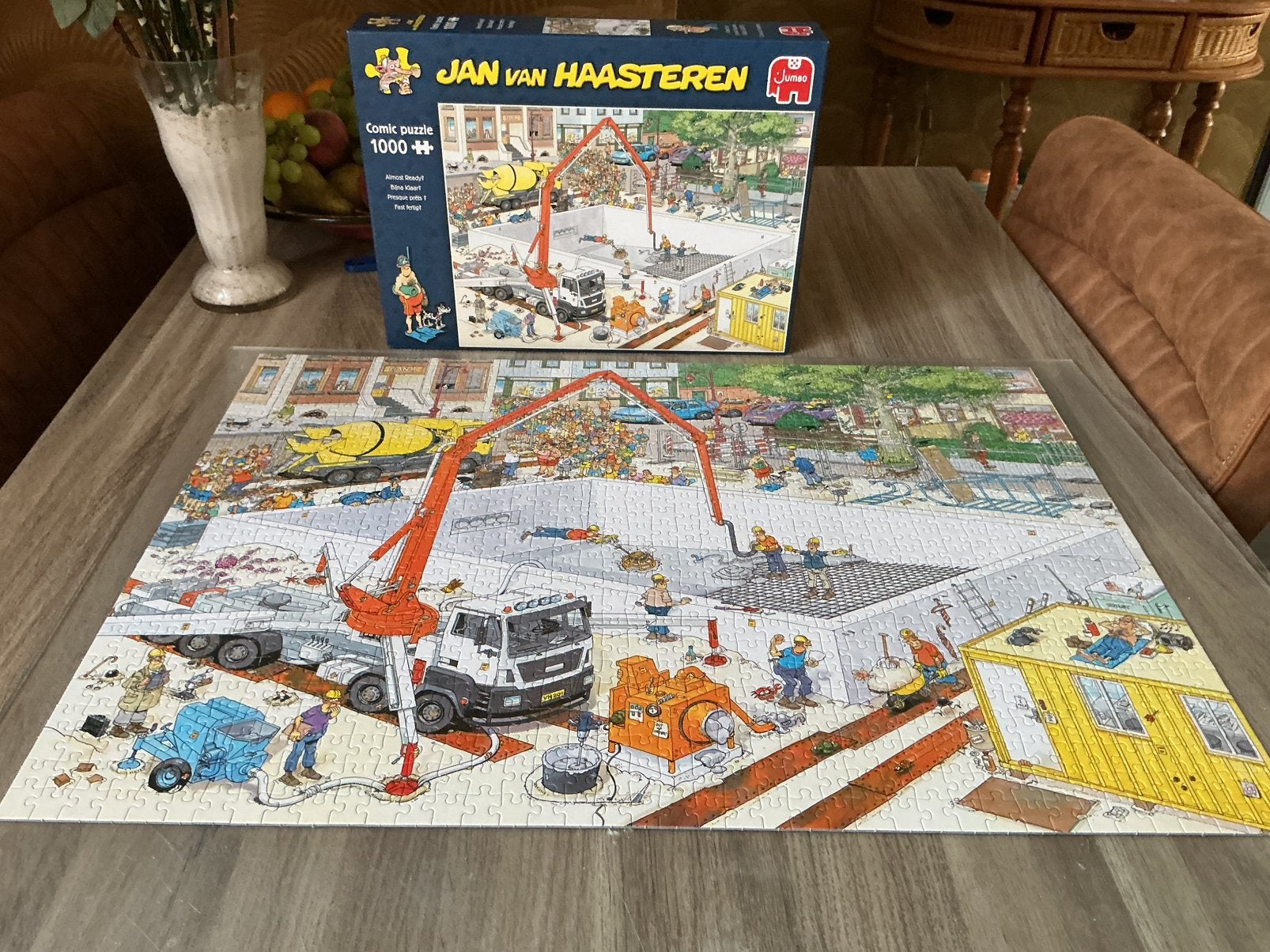 Jan van haasteren, Ophalen of Verzenden, 500 t/m 1500 stukjes, Zo goed als nieuw