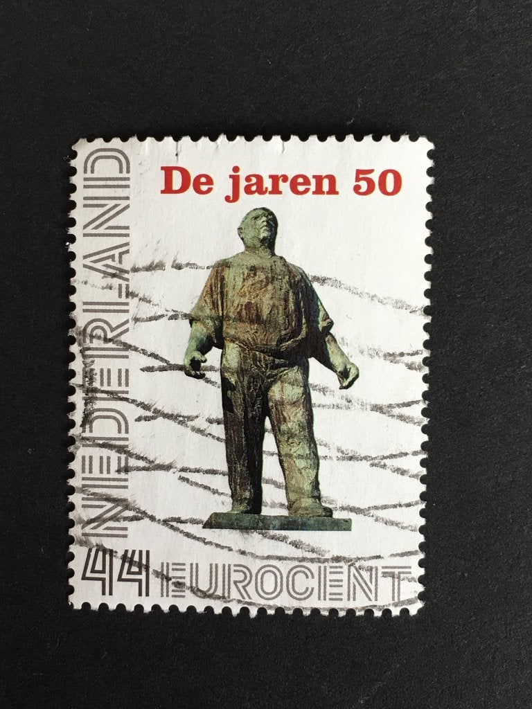 2728 Persoonlijke - De Jaren 50, Dokwerker - gestempeld, Postzegels en Munten, Ophalen of Verzenden, Na 1940, Gestempeld