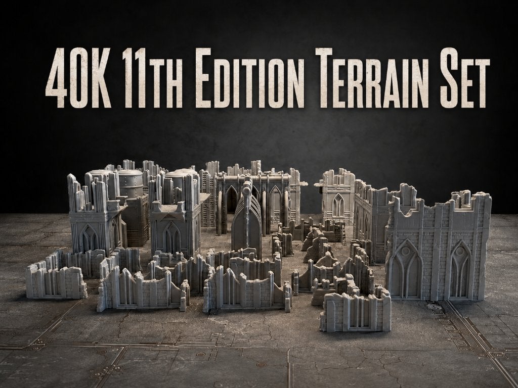 Complete Warhammer 40K 11th Edition terreinset, Forge Trajectum, Forge Trajectum, Nieuw, Ophalen of Verzenden