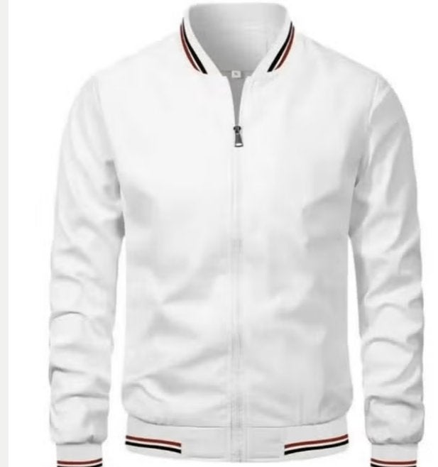 Modieuze jas voor heren slim fit en windbestendig