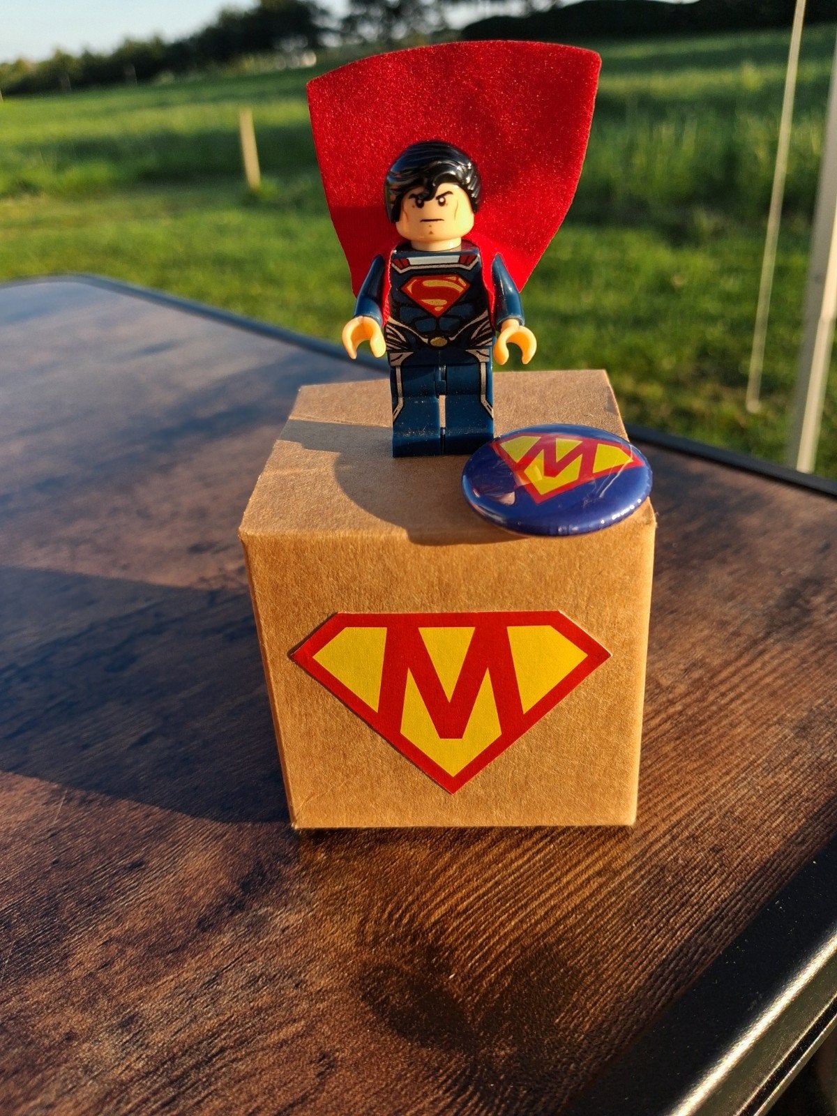 Miniatuur Superman, Ophalen of Verzenden, Zo goed als nieuw